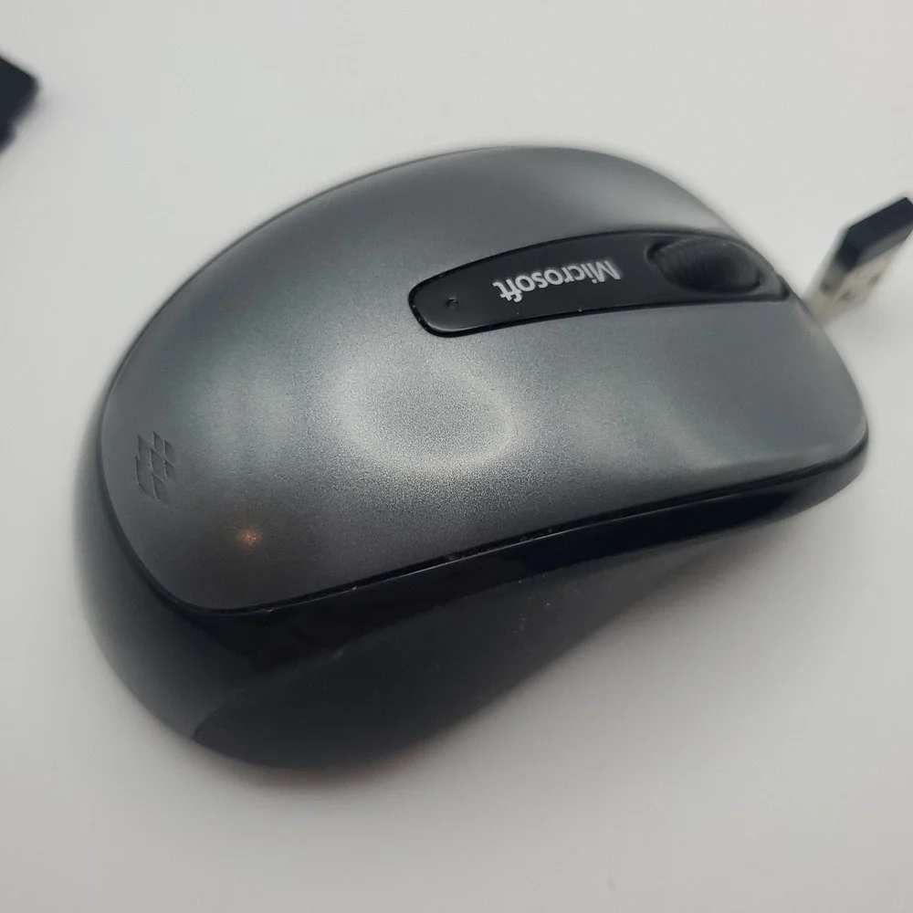 Microsoft Wireless Mobile Mouse 3500 - Model 1571 w/ Dongle - Working